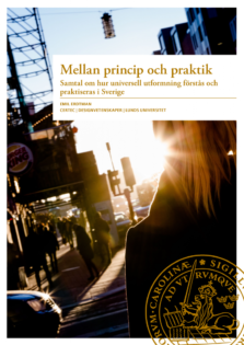 Bilden visar omslaget till Emils licentiatavhandling
