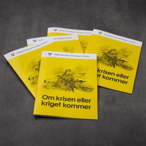 Broschyren om krisen eller kriget kommer