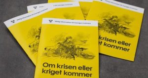 Broschyren Om krisen eller kriget kommer